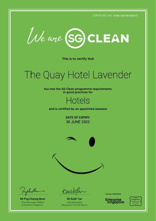 Aqueen Hotel Lavender Singapore Eksteriør bilde